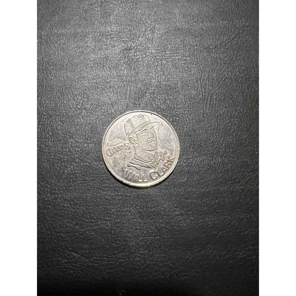 1991 San Francisco Giants Will Clark Starter Coin